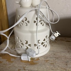 Cracker Barrel Layered Cake Accent Light Wedding Decor With Love Birds no box