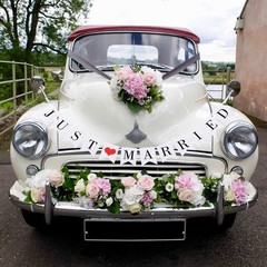 Just Married Decorations JUST MARRIED Wedding Party Decoration Car White
