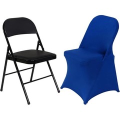 Folding Chair Covers Stretch Spandex Washable Wedding Party Banquet Events New