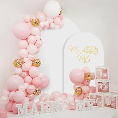 Versatile Metal Balloon Arch Stand – 7.2FT & 6FT, Easy Setup for Elegant Events