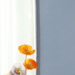 2 DUSTY BLUE Fitted Spandex Open Arch Double Sided Backdrop STAND COVERS Party