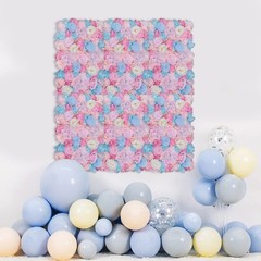 Flower Wall Decor, 23.6″ X 15.7″ Silk Rose Wall for Wedding, Party, Nursery