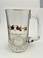 Groomsman Sports Mug 15oz Gold Rim