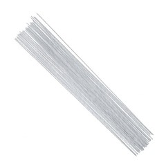 DECORA 18 Gauge White Floral Stem Wire 16 inch,50/Package AD037S1P50F