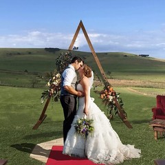 Large Wooden Wedding Arch Venue Decor Backdrop Stand for Garden Church Beach USA