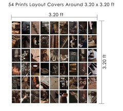 54PCS Dark Academia Wall Collage Kit – Vintage Aesthetic Posters for Room
