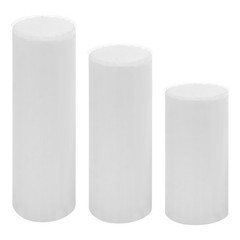 3X Foldable Paper Column Display Stands Round Cylinder Display Stands for Party