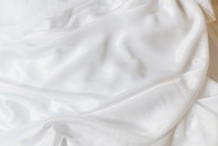 20x10ft White Pleated Wedding Curtain Backdrop Decoration Ceremony Silk Cloth