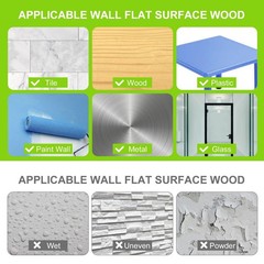 WINDIR 150Pcs Double-Sided Adhesive Tape for Acoustic Sound Proof Foam Panels…