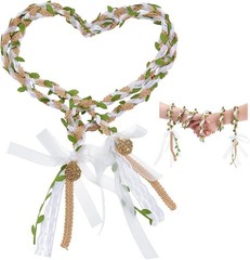 70.8inch Wedding Lasso Chain, Handfasting Cord Rustic Wedding Lasso Lazos par…