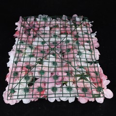 12 Pcs Artificial Flower Wall Panels Rose+Dahlia+Leaves Wedding Party Backdrop