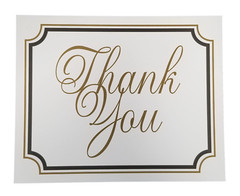 14 Piece Gold & Black Wedding Sign Set