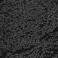 Extra Wide BLACK Premium Sequined Chair Sashes Wedding Party Event Decorations
