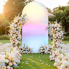 Arched Balloon Stand Covers Wedding Backdrop Cover Photography Background