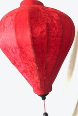 20” AUTHENTIC VIETNAMESE SILK LANTERN — Garlic Umbrella