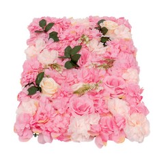 Flower Wall Panel, Artificial Floral Backdrop, Wall Decoration Backdrop