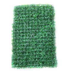 12pcs 24×16″ Artificial Boxwood Mat Wall Hedge Decor Privacy Fence Panel Grass