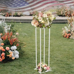Acrylic Clear Flower Stand 39″ Tall Column Vase Centerpieces Wedding Decoration
