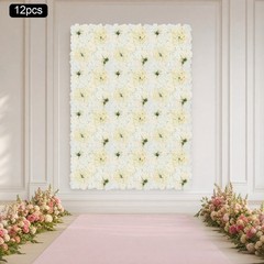 Artificial Flower Panels, Flower Wall Backdrop Panel, Artificial Floral Panels