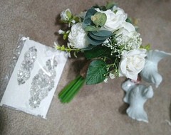 Wedding Decor , Perfect For A Budget Wedding ,Invitations , Bouquet -Lot Misc