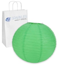 5 pcs 6″ inch Chinese Paper Lantern – Green – Wedding Party Event Decoration ud