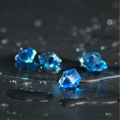 150pcs Acrylic Crystal Ice Rock Stones Aquarium Vase Gems Table Art Decoration