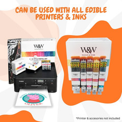 Printable Edible Wafer Paper Sheets by Vegan, Iso‑Certified