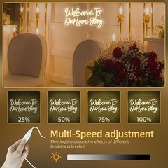 Light Up Your Love Story: Modern LED Neon Sign for Weddings and Anniversaries