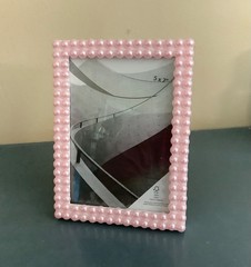 5×7 pink pearl frame