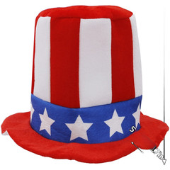 Star and Stripe Hat for National For Celebration Patriotic Party Decoration
