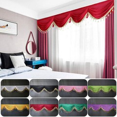 1/3m Detachable Ice Silk Swag for Wedding Party Backdrops Curtain Decorations
