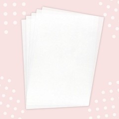 Printable Edible Wafer Paper Sheets from (0.40 mm – 100 count/Plain)
