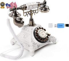 Audio GuestBook Telephone with Classic Retro Craftsmanship for Confessional