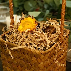 8 oz Natural Kraft Crinkle Paper Shred Basket Gift Box Filler Party Decorations