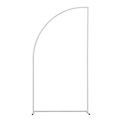 3 Pcs Wedding Backdrop Stand Balloon Metal Shelf For Outdoor Venue Decor White