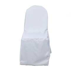 25 Silver POLYESTER BANQUET CHAIR COVERS Wedding Reception Party Decorations