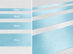 Sky Blue 10mm 16mm 25mm 40mm Satin Ribbon For Scrapbooking Wrap Decorations