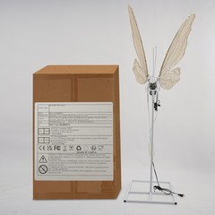 Wedding Electric Butterfly Floor Lamp, Led Floor Standing Lamp White For Wedding