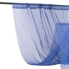 5ft x 32ft NAVY BLUE Premium Chiffon Sheer Backdrop CURTAIN PANEL Drape Party