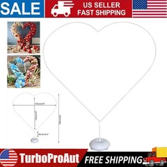 Large Balloon Arch Kit Wedding Heart Arch Stand Love Balloon Column Arch Frame