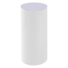3pcs Pedestal Stand White Pedestal Display Stand Cylinder Pedestal Stand Set