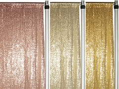 YCC Linens – Glitz Sequin Drape/Backdrops 7 ft x 4 ft for weddings & events