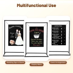 Easel Stand for Wedding Sign Poster, Instant Display Easel, Metal Art EaselUS