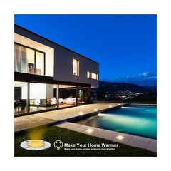 4 Pack 3w 12v Low Voltage In-ground Lights LED Landscape Light Waterproof IP6…