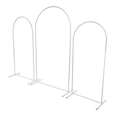 Arch Backdrop Stand, Wedding Arch Stand,candy buffets, dessert tables,3pcs