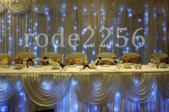 Voile fabric Fire Retardant Whole Roll 3 Colour super quality wedding drapes£1.9