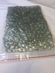 30 Lb Round Glass Marbles for Vase Filler Etc (Clear 0.65″ ~2700PCs)