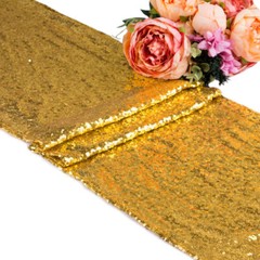 12″x108″ Glitter Dining Table Runner Sequin for Birthday Wedding Supplies Decor