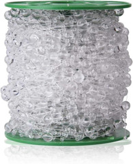 200 Feet Roll Clear Crystal Acrylic Party Garland Centerpiece Bridal Bouquet Dec