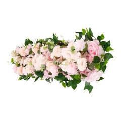 39.37×11.81in Artificial Flowers for Party Wedding Artificial Silk Flowers Row